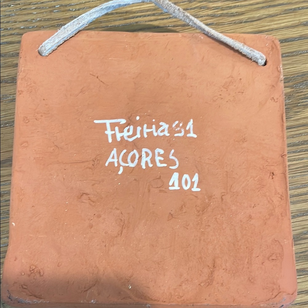 Small Terra Cotta Tile Wall Plaque. Segilata Portugal. - Picture 4 of 4
